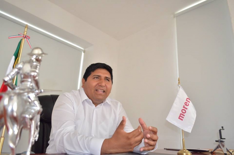 Morena tendrá candidatos en los 106 municipios: Rogerio