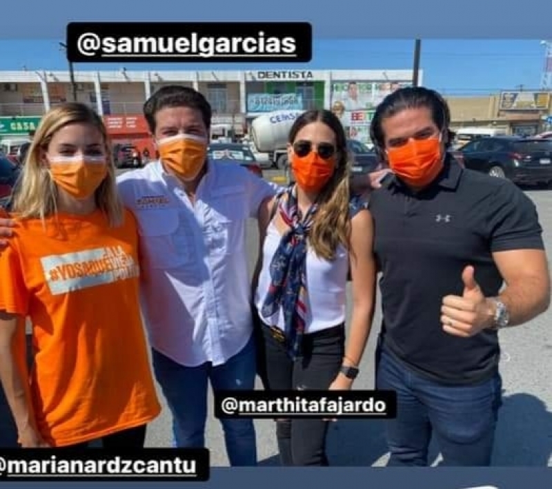 Exdiputado yucateco hace campaña para MC… ¡En Nuevo León!   