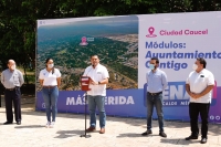 Renán Barrera presenta propuesta “Módulos Ayuntamiento Contigo”