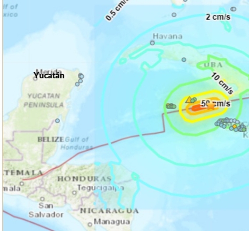 Alerta de tsunami no representa peligro para Yucatán