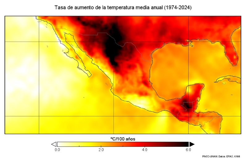 2024, el año más caluroso en México y 103 países