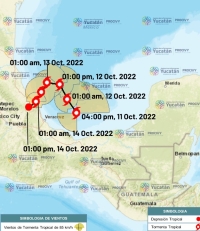 Tormenta tropical “Karl”, sin riesgo para la Península