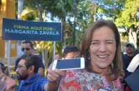 Se baja Margarita Zavala de la campaña presidencial