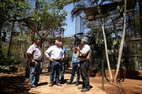 Alcalde supervisa Parque Zoológico del Centenario