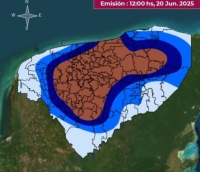 Continuarían las lluvias en Yucatán hasta la próxima semana