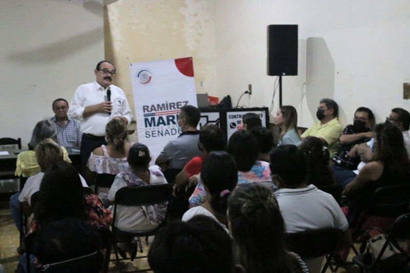 Promete Ramírez Marín clínica comunitaria para Tixkokob