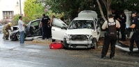 Accidente en avenida Colón deja una lesionada