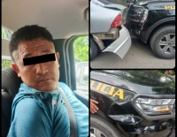 Tras persecuci&oacute;n, detienen a hombre con droga en El Roble