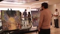 Álvaro Cortés expone más de 25 óleos, en Palacio de la Música