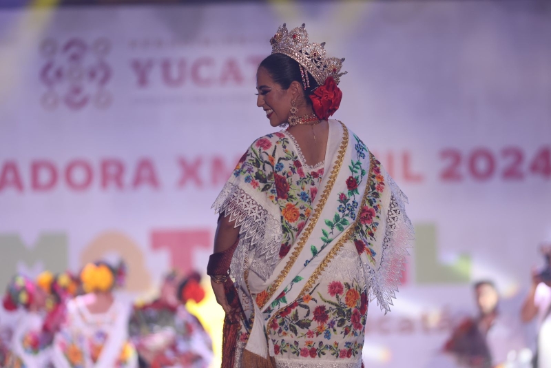 Galilea Paredes, embajadora de la Feria Xmatkuil