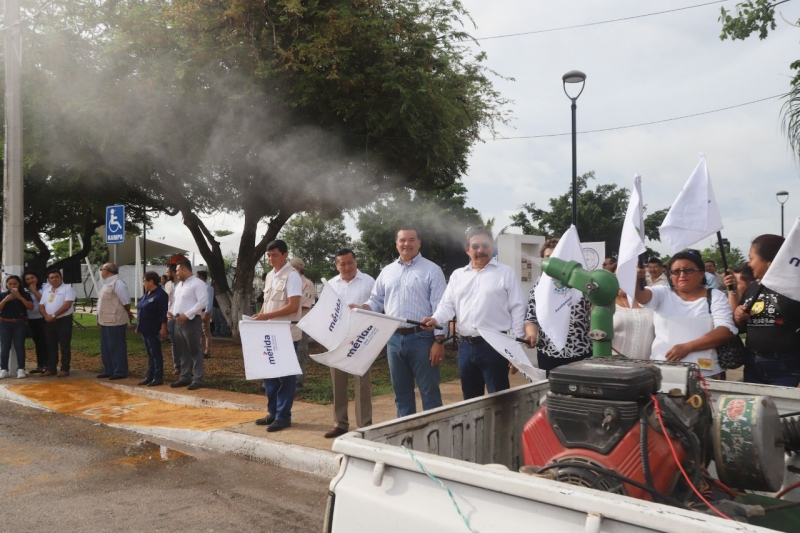 Arranca campaña de fumigación y abatización