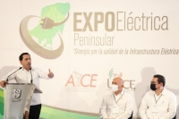 Inaugura Mauricio Vila la Expo Eléctrica Peninsular