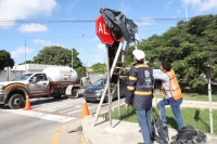 Inician cambios viales en la entrada a Mulchechén