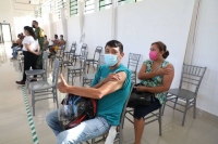 Amplían un día más aplicación de segundas dosis a personas de 30 a 39 años en Mérida