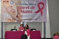 Difunden cuidados para prevenir cáncer de mama