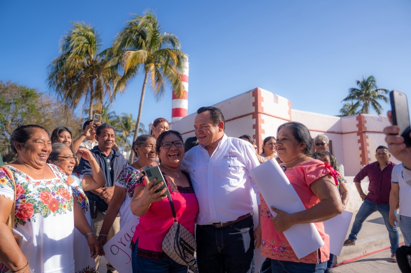 Arranca programa "Pintemos Juntos" en Sisal