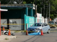 Muere motociclista en siniestro vial en Centro de Mérida