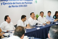 Renán Barrera instala el Consejo Consultivo del Presupuesto