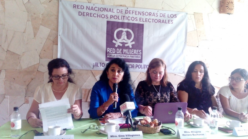 Investigadoras denuncian violencia política contra candidatas