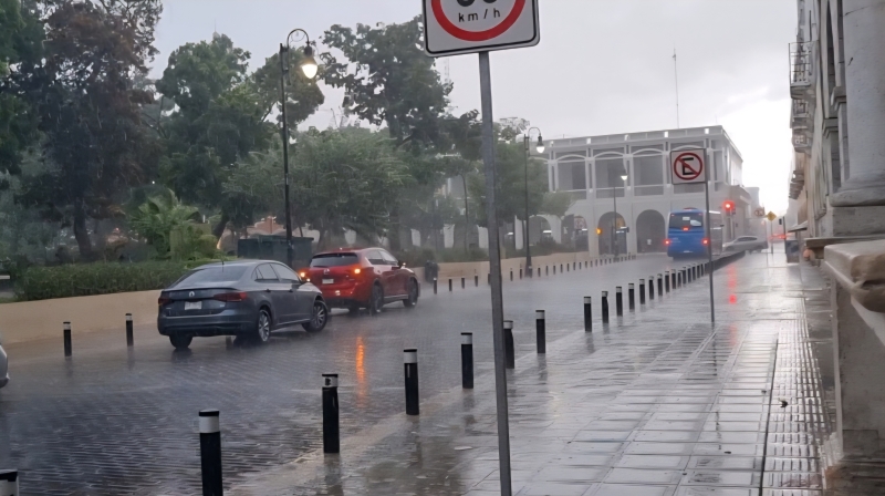 Alertan por lluvias fuertes a intensas este domingo