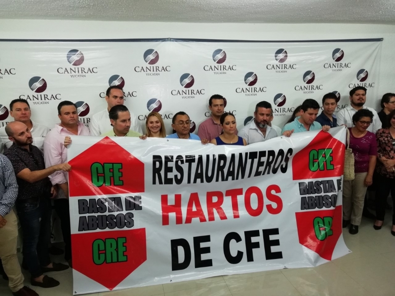 Basta de abusos de CFE: Canirac