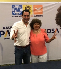 Inician campaña al senado Raúl Paz y Ana Rosa Payán