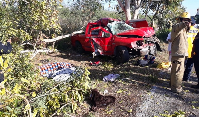 Tragedia en la carretera Izamal-Tekal de Venegas