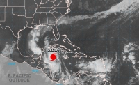 Huracán Delta es categoría 3 y Yucatán sigue en su ruta
