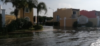 Inundados y sin luz deja huracán Delta a miles de meridanos