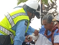Banquetas en mal estado ocasionan accidentes en el Centro