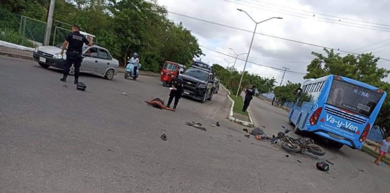 "Va y Ven" arrolla y mata a motociclista