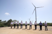 Inaugura gobernador Vila el Parque Eólico de Progreso
