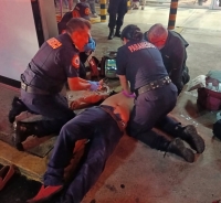 Mototaxista se infarta  en supermercado