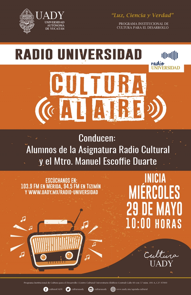 Radio Universidad estrena programa “Cultura al Aire”
