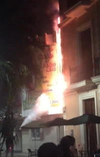 Alarma por incendio en Teatro Fantasio