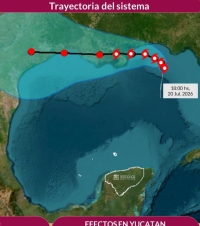 Se forma la tormenta tropical "Bertha"