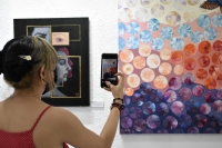 Inauguran exposición pictórica en Galería “Juanita Canché” de Ticul