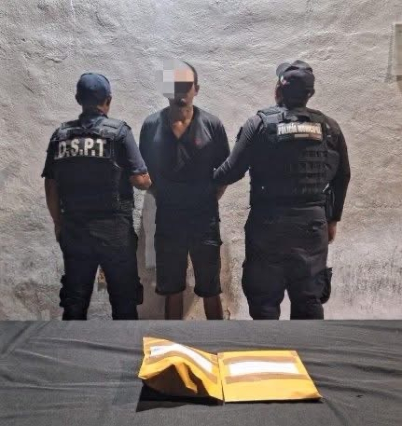 Car presunto ladrón en Chicxulub