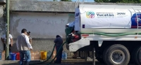 Japay lleva pipa de agua potable a Xul y Dzidzantún
