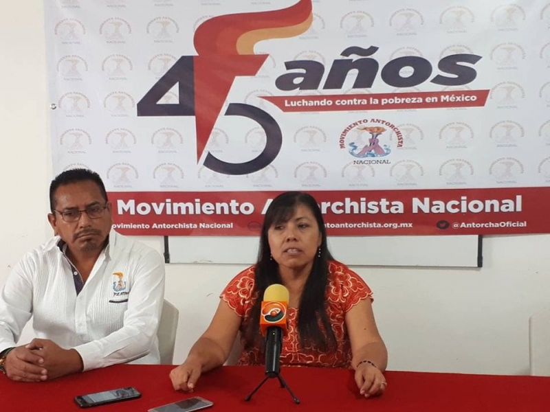 Gobernador de Hidalgo es un represor: antorchistas