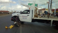 Accidente deja motociclista lesionado en la vía Umán-Mérida