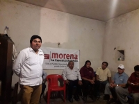 Inicia Rogerio Castro tareas de coordinación en Morena