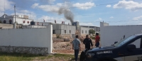 Bomberos sofocan conato de incendio en fábrica