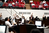 Argumentos vs letreros, en aprobación por mayoría de Paquete Fiscal 2022 