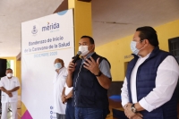 Renán Barrera inaugura la Caravana de la Salud