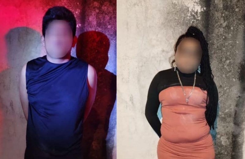 Detienen a pareja agresora de taxista