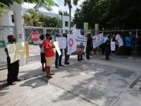 Ejidatarios de Chablekal toman el Centro INAH Yucatán