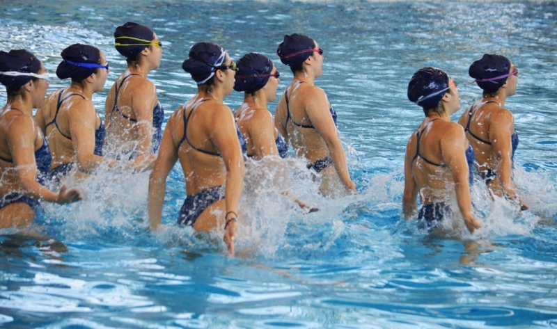 Equipo de natación artística, con una yucateca para Lima 2019