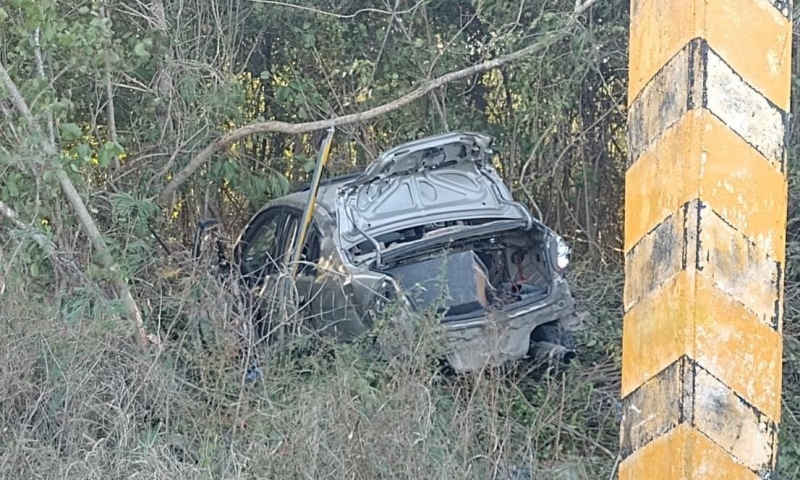 Dormita al volante y sufre siniestro vial en la Mérida-Progreso