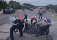 Realiza Incay trabajos de rehabilitación en el Periférico sur